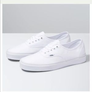 Womens Authentic Vans, size 7